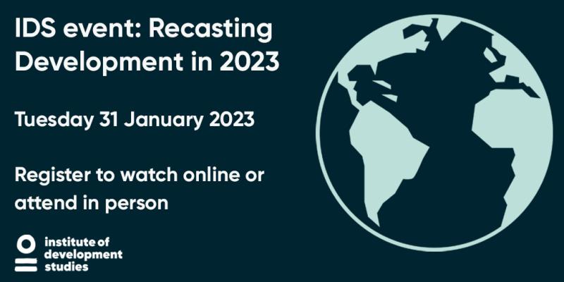 infoREEDES's tweet photo. ✅ Evento | #Recasting #Development in 2023
☑️ Un panel de expertos/as abordará los #dilemas sobre el #desarrollo y las posibilidades de #cambios #transformadores
🗓 31/enero (17:00h. CEST)
💻 Formato bimodal
☑️ Organiza: @IDS_UK
☑️ Inscripción previa
➡️ https://t.co/JYGAU6Mua0 https://t.co/9beu0zEy9f