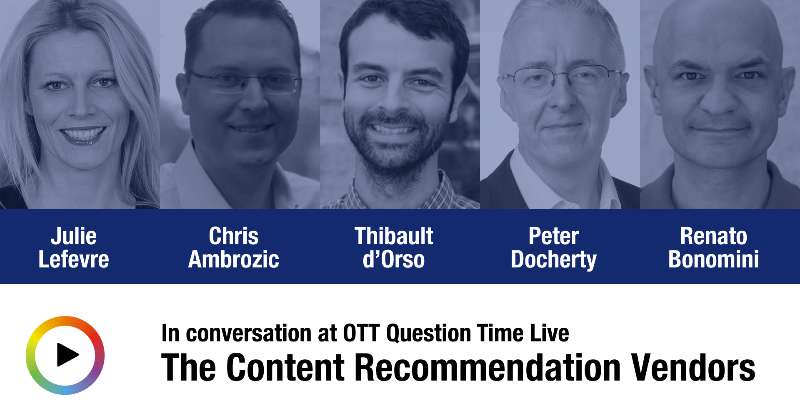 thinkanalytics's tweet photo. Peter Docherty - Driving Engagement, Discoverability and Personalisation in a FAST World. Join us for a Fireside Chat at OTT Question Time at the iconic British Museum, London, 31 Jan – 1 Feb 23
#contentdiscovery #recommendations #AI #FAST
