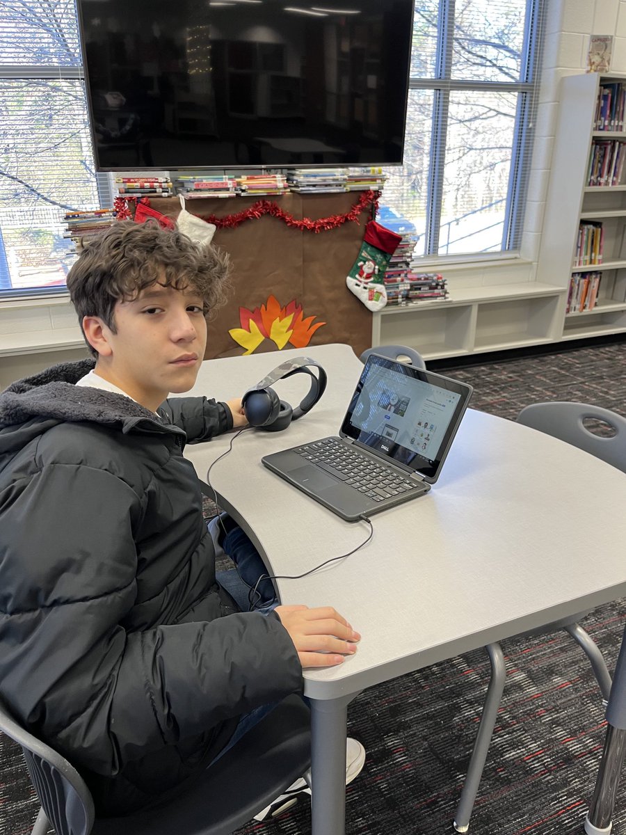 RidgeviewMC's tweet photo. Two students from Ms. Ferrari’s social studies class are using Adobe’s Character Animation to make videos explaining a cause, effect and a solution of deforestation in Brazil! #fcsmeti #fcscreate #AdobeforEduction #fcsvanguard #rcmspanther https://t.co/FpgnltUNvU
