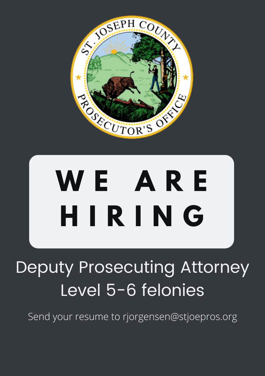St. Joseph County Prosecutor's Office tweet media