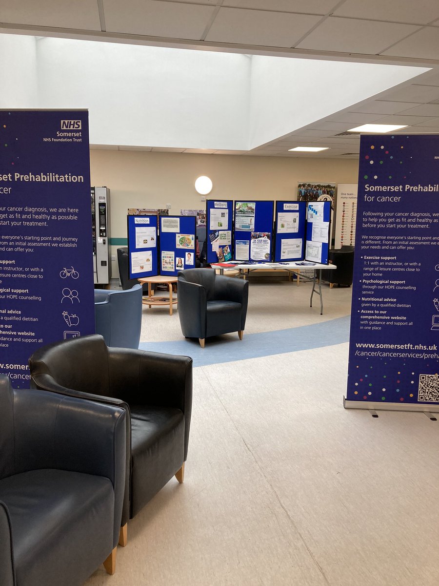 SFT Prehab hub 4 now up and running for our patients, with some fantastic conversations and engagement.