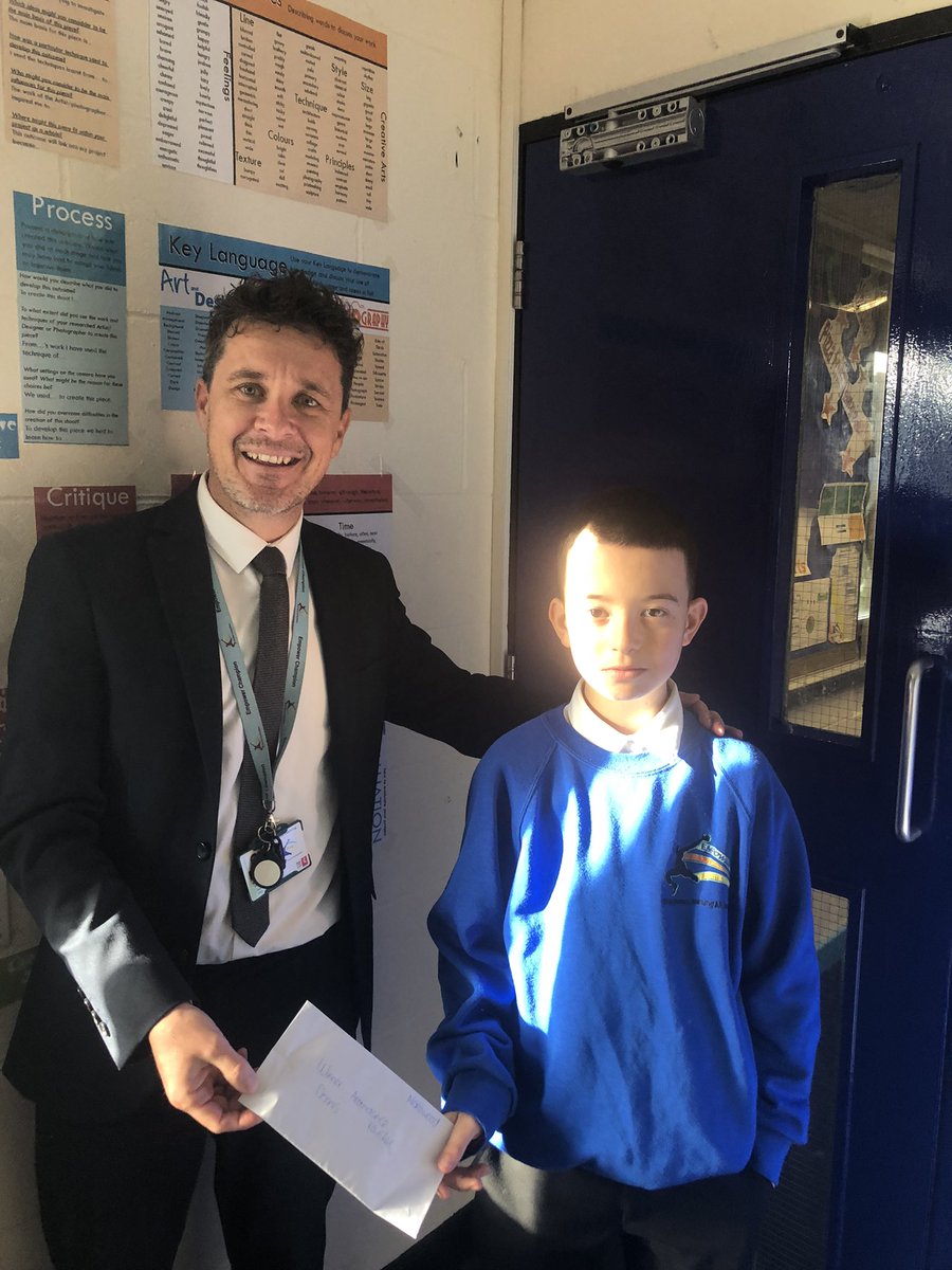 EnterpriseLA's tweet photo. Well done to DL at the Northwood centre for achieving the schools attendance award for term 2. Excellent achievement, keep up the good work👍🏻 https://t.co/uO2AoAQTGm