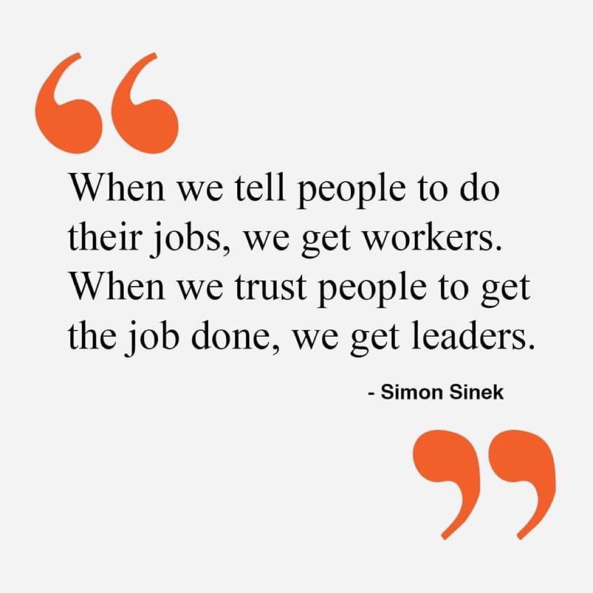 drrachelalex's tweet photo. Hire well and trust them to do their job! https://t.co/9U23vZDzXH