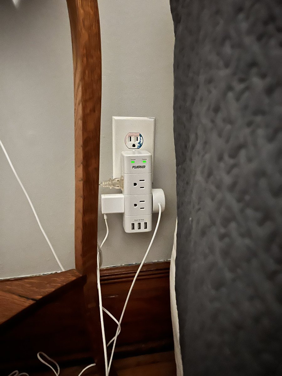 My wife texts me this morning: Arwyn is scaring the crap out of me. She seems to see something I can’t.

I walk in the room and Arwyn keeps looking into the corner of her bedroom, smiling and laughing at something, and she was even blowing kisses.

The scary ghost: