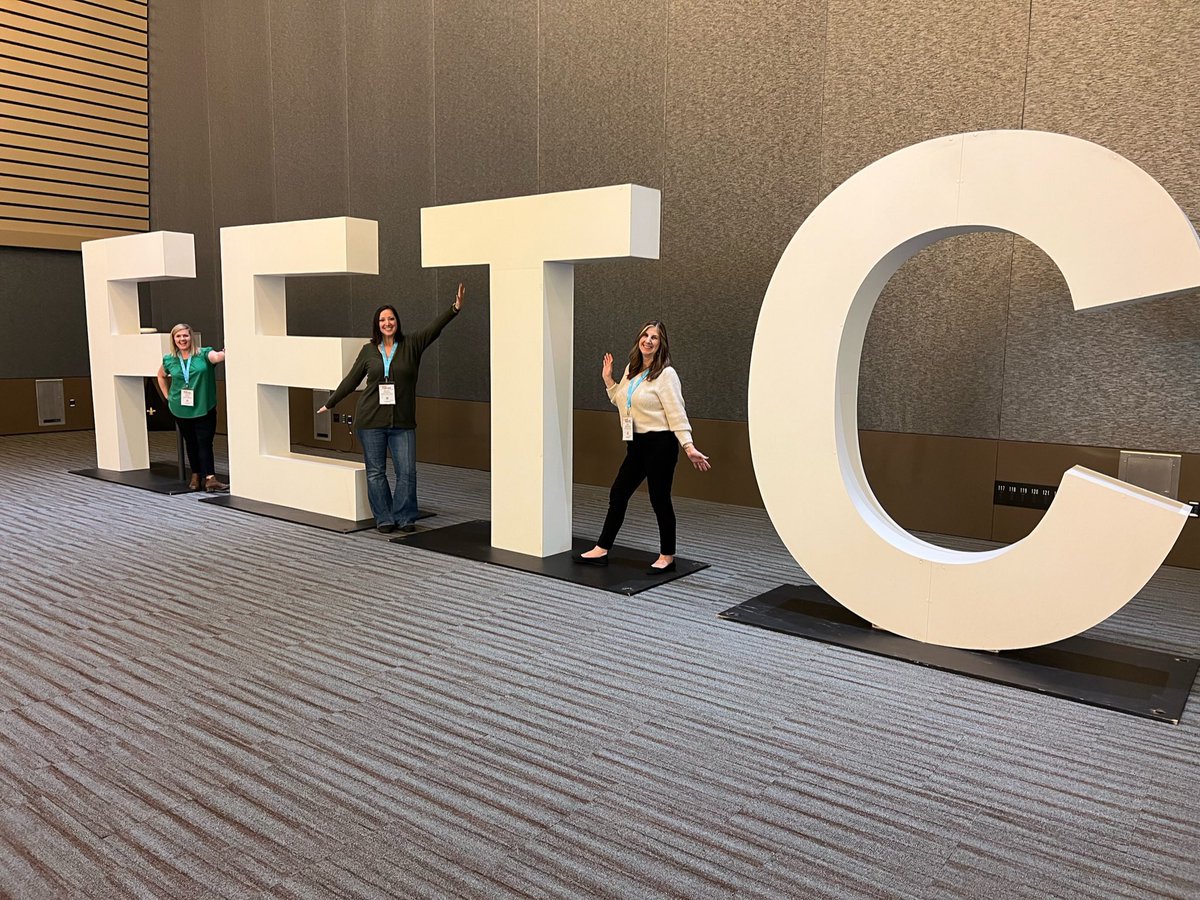 AprilFrederiks1's tweet photo. Thank you, @fetc , for such a wonderful conference! We have tons of takeaways to share! #fetc #rec #technology #education #techeducation https://t.co/YE06Q1ozBU