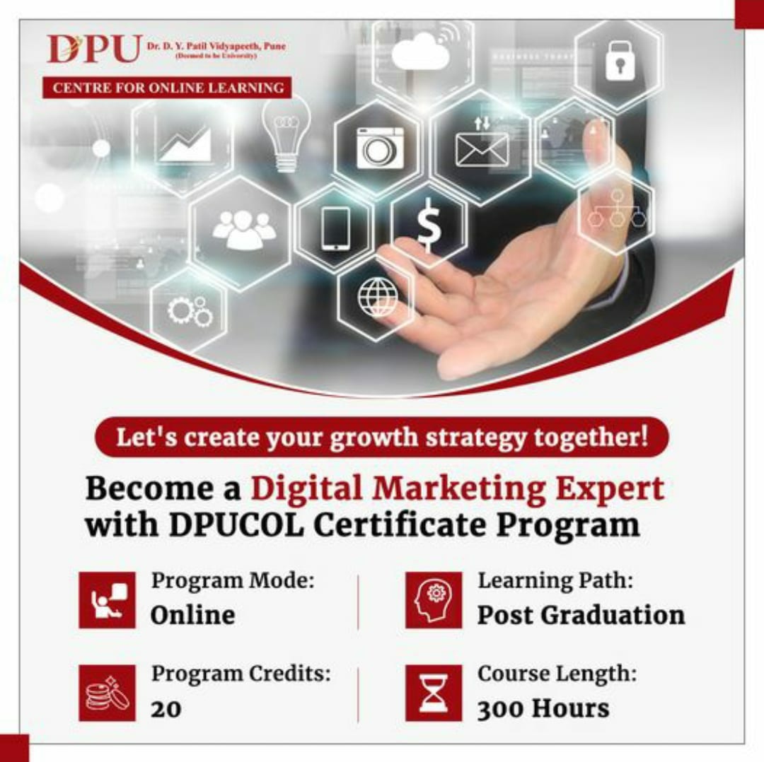 InfynasLearning's tweet photo. Best Online Digital Marketing Certificate Programme by DPU.
Get Latest Knowledge regarding the technology &amp; specialize in the online world through this programme.
Apply now from : https://t.co/DD3HDTeyMh https://t.co/oiWlfd70El