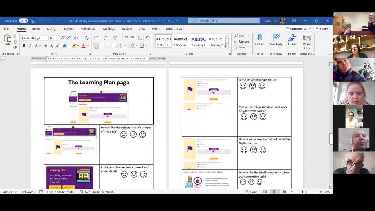 JoinDigiAcademy's tweet image. (2/2)
Co-designing and trying out #accessible designs for our evaluation questionnaires...

..and planning more #digitalinclusion community activities for the year ahead!⭐

#inclusivedesign
@InclusionPlease @BOCSI_Social @HSELive @fionnathan @EITHealth @tcddublin @tcdengineering