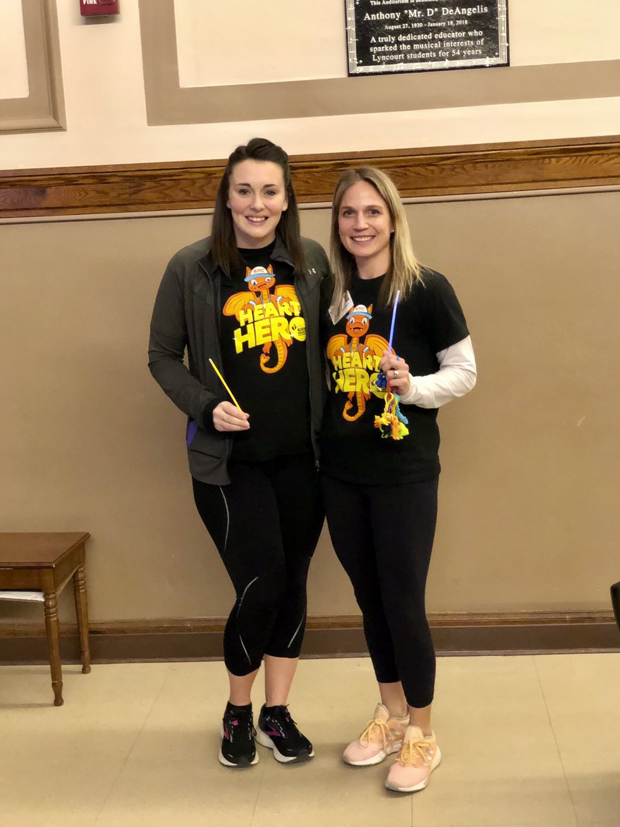 Thank you <a href="/ElizabethCaspa1/">Coach Byrne</a> for helping to light the torch at <a href="/Lyncourt_UFSD/">Lyncourt UFSD</a> this morning to kick off the <a href="/KidsHeartChall/">Kids Heart Challenge</a> !! 🧡