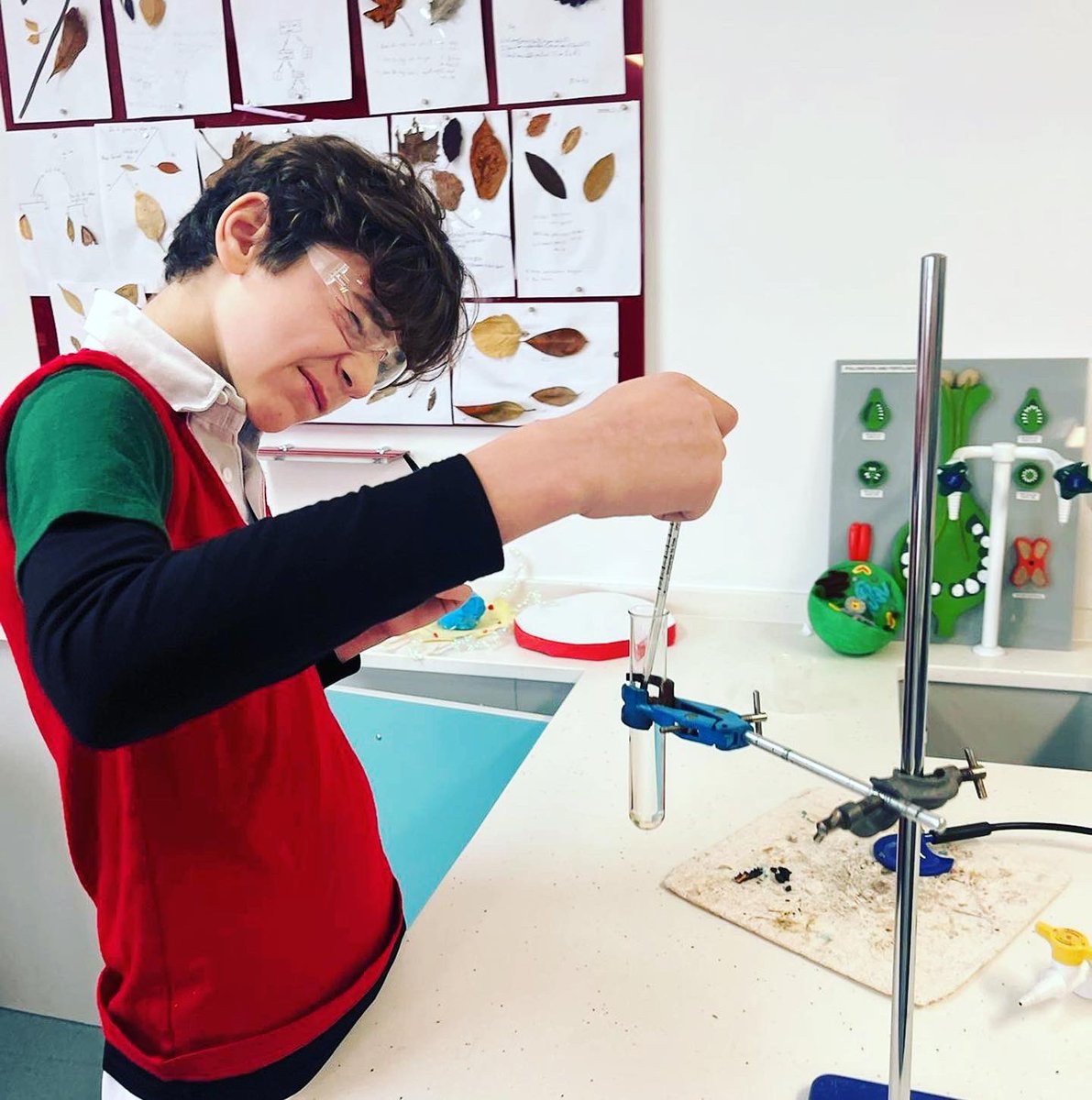 ArnoldHouseSch's tweet photo. Today Year 7 were investigating how much energy there is in certain foods! #year7science #sciencepractical #scienceandfood #arnoldhouseschool https://t.co/I7iw6OhV24