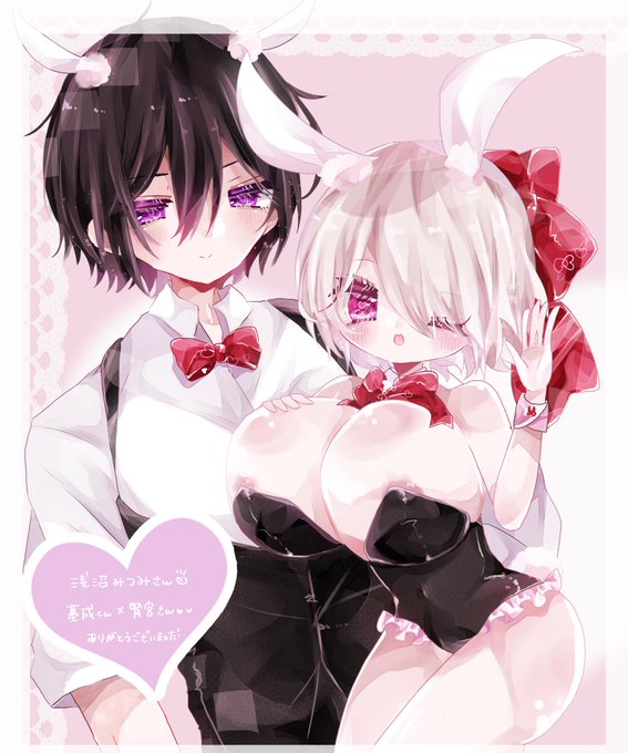 なゆさんにすけぶでバニー💜💗ちゃん描いてもらいました最高〜!!!!!!最高最高最高〜!!!!!!!- ̗̀ ꪔ̤̥ꪔ̤̮ꪔ̤̫  ̖́-ᰔᩚ  ᥫᩣ 