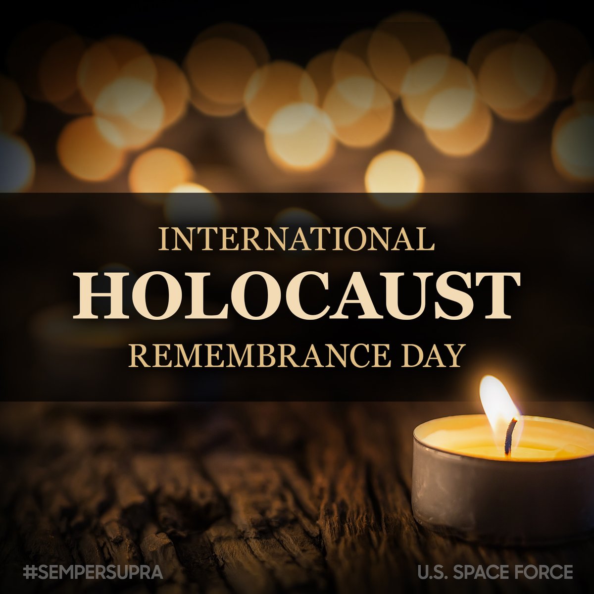 Today is International Holocaust Remembrance Day. Never forget the innocent lives lost. https://t.co/M17YFoY6Za