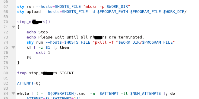 vxunderground's tweet image. In the Yandex leak in the files listed below you can find their not so subtle racism. Also, beside racist, absolutely terrible variable naming convention

ads.tar.bz2: 20140520/task.yml
antirobot.tar.bz2: learn/sky_matrixnet.sh

Information via @wackyfruit