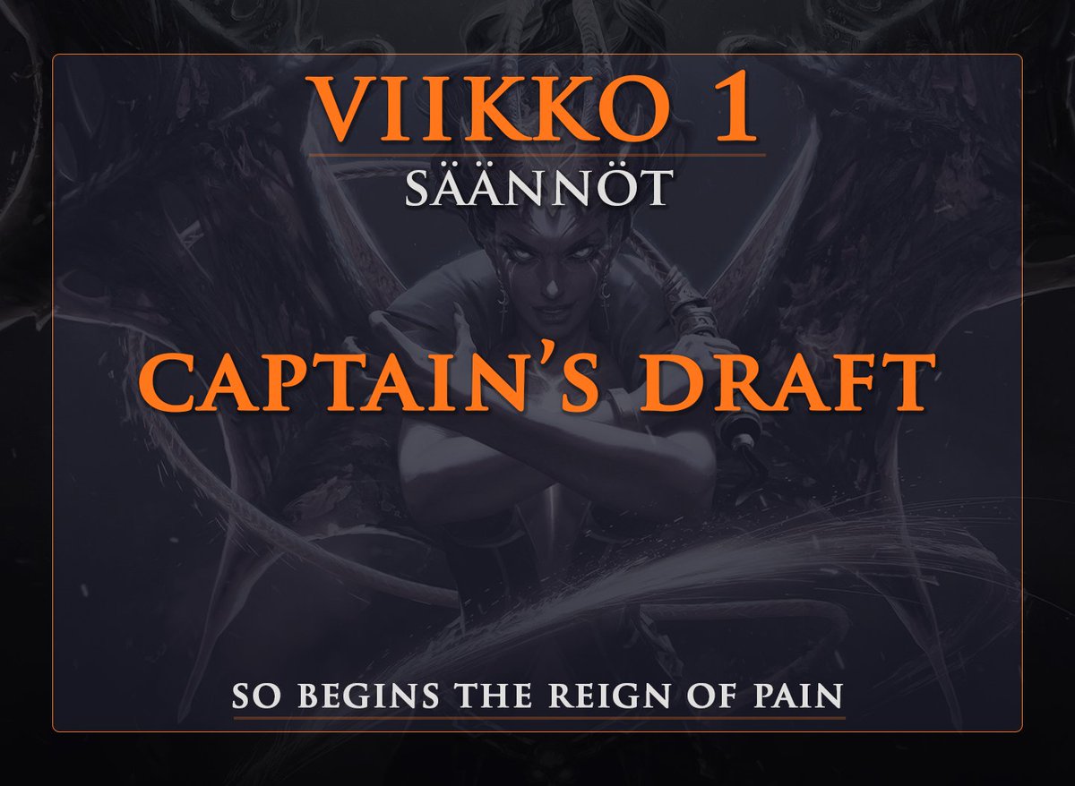 Viikon ensimmäinen lämmittelysääntö julkaistu! Kohta mennään! 🔥

Liity mukaan!
discord.gg/bkHexmeJ

<a href="/HavuGaming/">HAVU</a> <a href="/Kotipizza/">Kotipizza</a>

#dota2fi #esportsfi