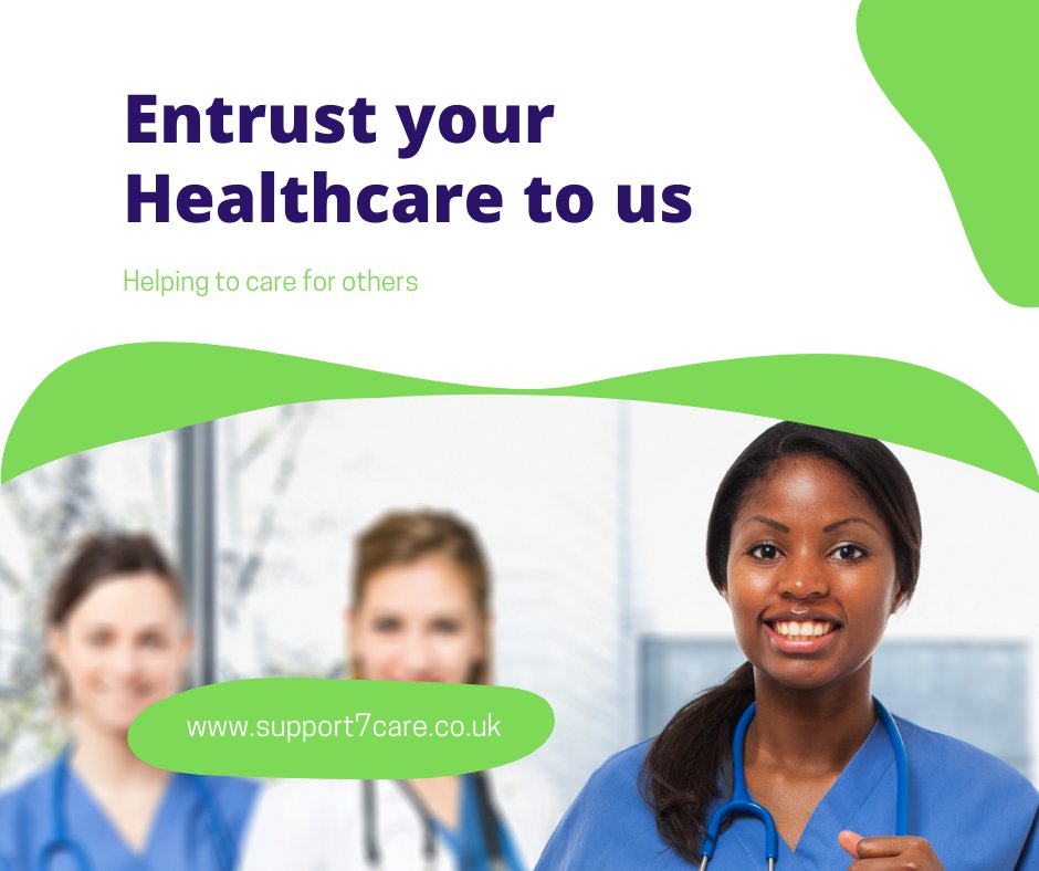 support7care's tweet photo. Contact us today for an immediate response. We're the leading supplier of nursing, care, and support staff in the UK. With Support 7 Care, you'll find a wide range of variety for all your needs.

https://t.co/yrSIriWUYr

#healthcare #nursing #healthcareassistant #careworker https://t.co/qSnao4AoR5