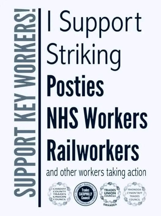 Thanks for the shout out Steven and Solidarity Comrade! 👍✊#EnoughIsEnough #CostOfLivingCrisis #ClassWar #GeneralStrike #DisabledCutsKill #FairBenefitsNow #FairPayForNursing #SupportTheStrikes