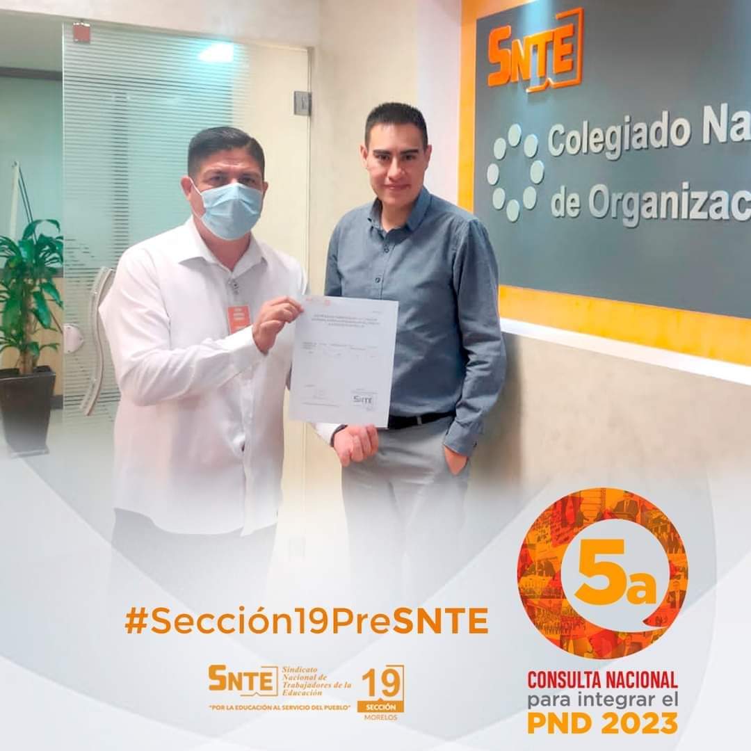 master20fay's tweet photo. Entrega  al Comité Nacional del SNTE de las Propuestas por la 5a. Consulta Nacional del Pliego de Demandas 2023. https://t.co/Rlwp5ILh6b