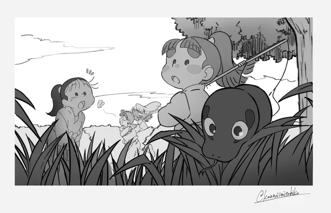 生物委員🐍(+30min

 #nin_draw 