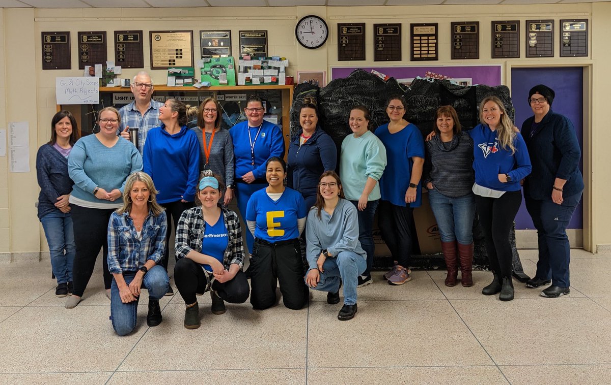 Wearing Blue for Emerson. #SuperEmerson #LetsBeatCancer