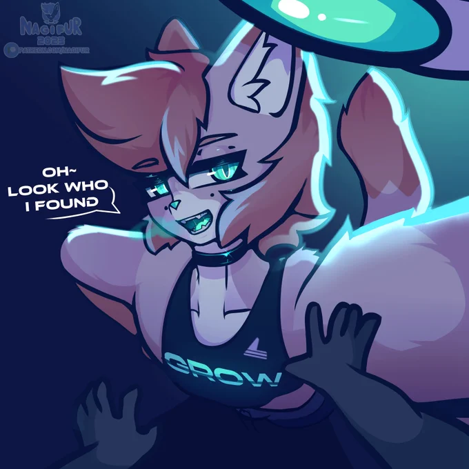  Big femboy cat found you ~   