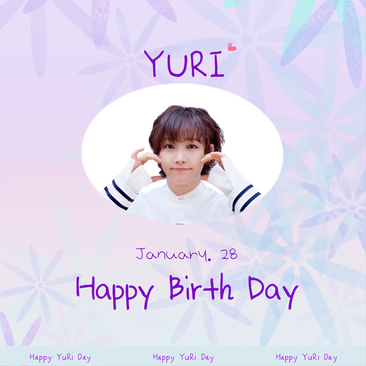 yulvely007's tweet photo. 💜HAPPY  YURI  DAY💜🎉
 
유리 배우님의 생일을 진심으로 축하합니다!!🎂
항상 행복만 가득하길💛

늘 고맙고, 언제나 사랑햇💕

#이유리 800128
#HAPPY_YURI_DAY https://t.co/EmiJr82GL9