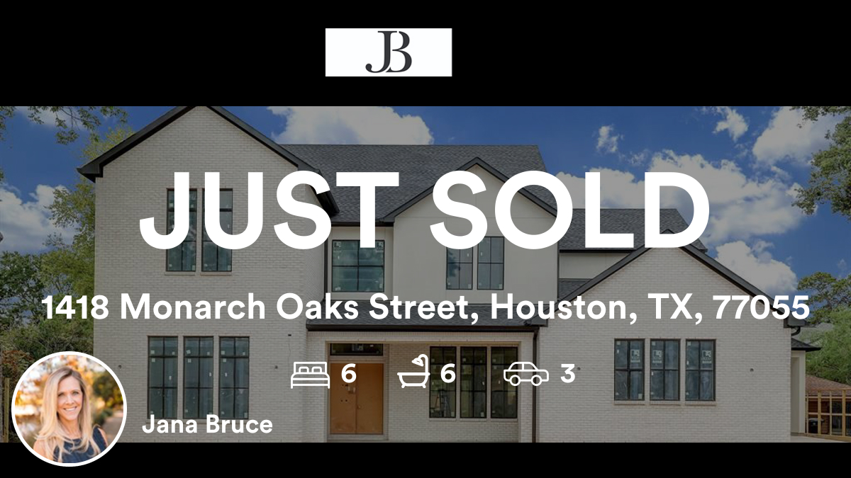 janabrucehtx's tweet photo. 🛌 6 🛀 6 🚘 3
📍 1418 Monarch Oaks Street, Houston, TX, 77055

My latest sale on RateMyAgent.
 616184
https://t.co/Y9UpqesUl2

...
#ratemyagent #realestate https://t.co/R933lT3eUu