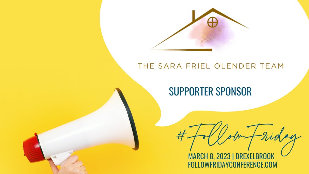 Thank you to our supporter sponsor The Sara Friel Olender Team, a realtor servicing buyers and sellers on Philadelphia's Main Line and surrounding communities. 

Visit saraolender.com for more info.

#KWMainLine #MainLineRealtor