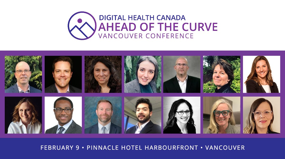 Come see the inspiring group of BC digital health leaders presenting at the 2023 Ahead of the Curve Vancouver Conference on February 9. Learn more and register to join us at ow.ly/sRjX50MBbsx #Aheadofthecurve