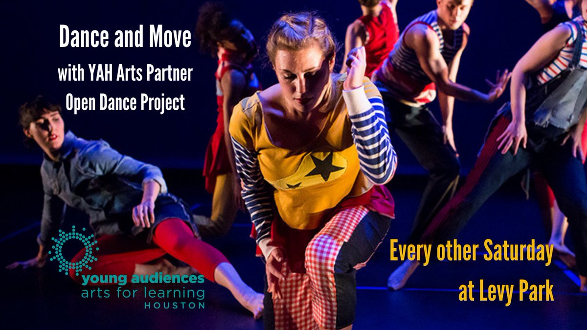 yahouston's tweet photo. Did you know that we offer FREE dance workshops at Levy Park with YAH Arts Partner Open Dance Project? Yep! Join us every other Saturday for a highly energetic dance program suitable for kids of all ages. Learn more at https://t.co/yJXU0cbIW5
#ArtsEd #EveryChild #FreeDanceClass https://t.co/NmQnoGMSlI