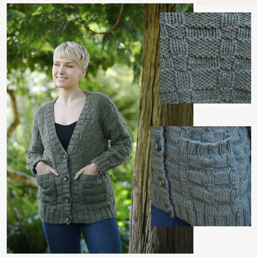 CascadeYarns's tweet photo. Textured Cardigan with Patch Pockets in Cascade 220 Grande
by Deborah Newton
Download this free pattern on the Cascade Yarns website
https://t.co/SmBE1KVgNH
#CascadeFreePattern #CascadeYarns #FreePattern #Cascade220 #Cascade220Grande #KnitCardigan https://t.co/IOUgzscz5j