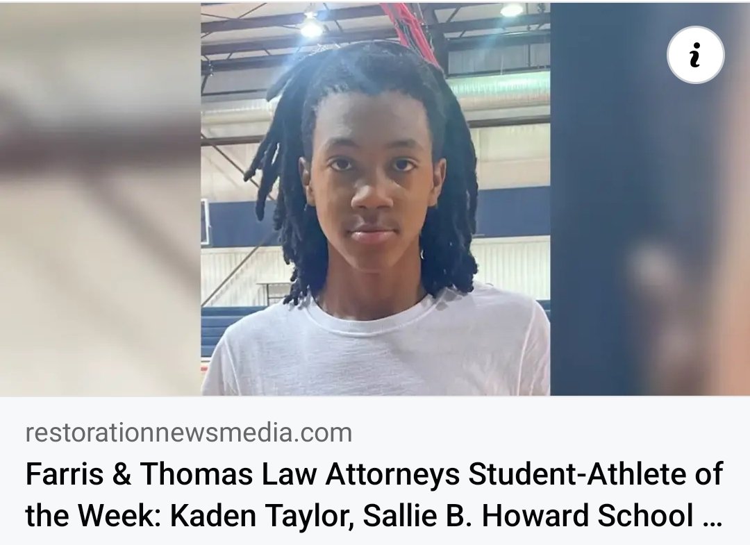 SallieBHoward's tweet image. Salute to this Eagle! Kaden is "Student-Athlete of the Week!" 👏🏽👏🏽🙌🏾🙌🏾😍

restorationnewsmedia.com/articles/schoo…

#SBHSEaglePride #SallieBHoward #studentathleteoftheweek #charterschool #WilsonNC #publicschool