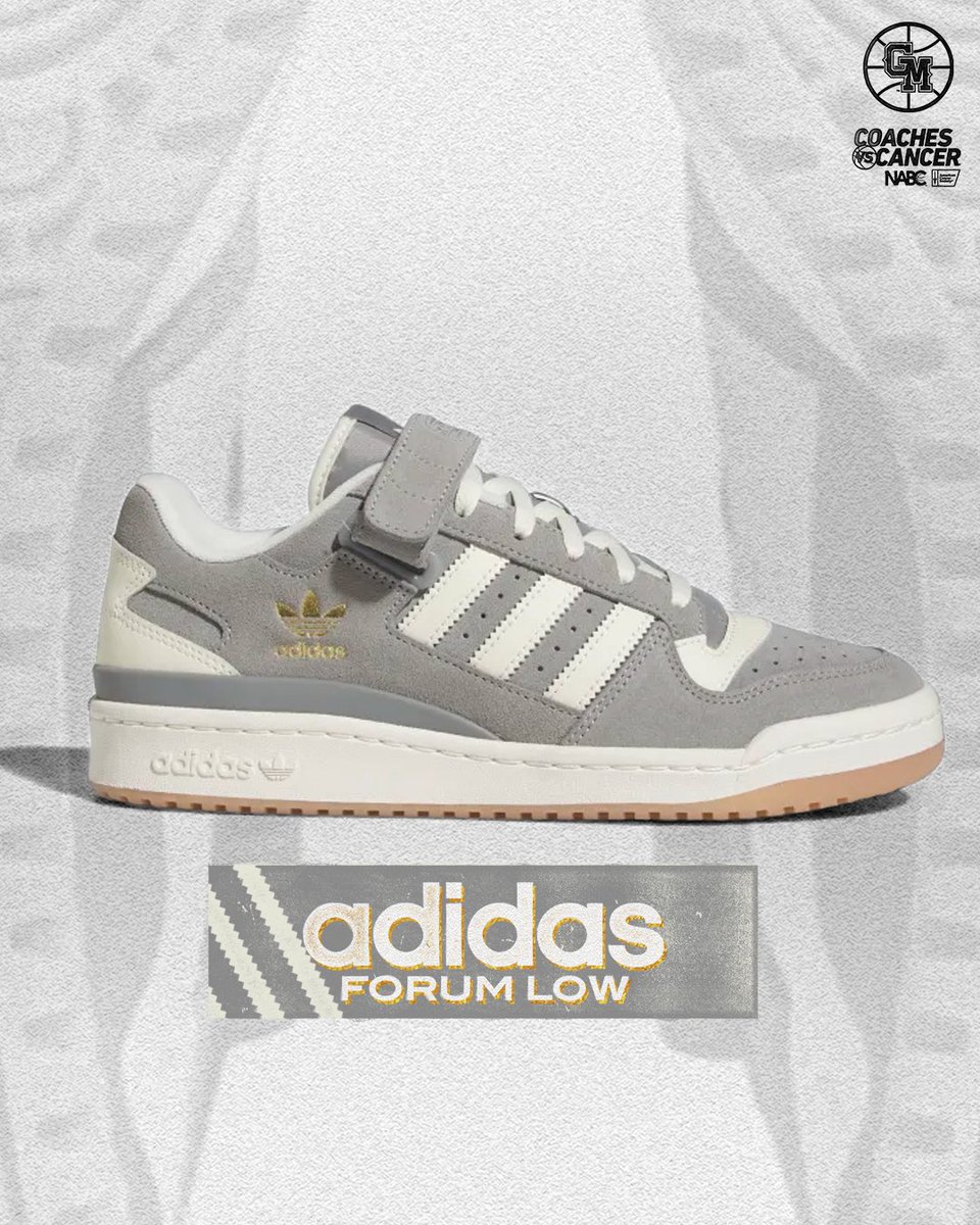 MasonMBB's tweet photo. Our coaching staff will be wearing the Adidas Forum Low Sunday vs. Saint Josephโs during @CoachesvsCancer #SuitsAndSneakers week to raise awareness of the many ways we can all contribute to the fight against cancer. #RockWithUs https://t.co/TDO4oon7UR