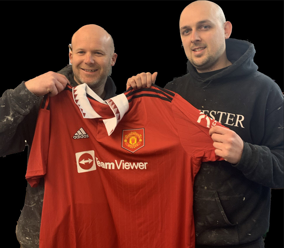 During the FIFA World Cup last year Palmer Timber ran a competition to win a football shirt.

We are delighted to announce that we now have our winner!

Congratulations to Kevin &amp; Jaime, who elected to receive a Manchester United home shirt, courtesy of Palmer Timber Limited.