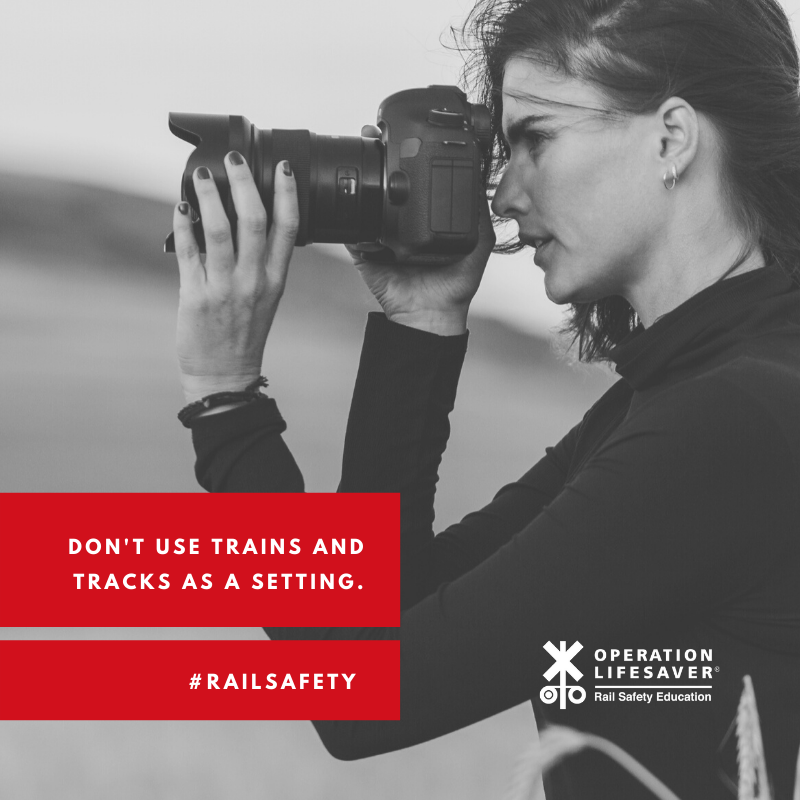 OL_NC's tweet photo. Think #TrainTracks are a great backdrop for #Photography? #WRONG All tracks are #PrivateProperty and it's #Dangerous and #illegal to take photos there. Watch this #PSA for more #warnings  https://t.co/fp8AGY2KA3
#RailSafety #AnyTimeIsTrainTime https://t.co/andpv8aTcu
