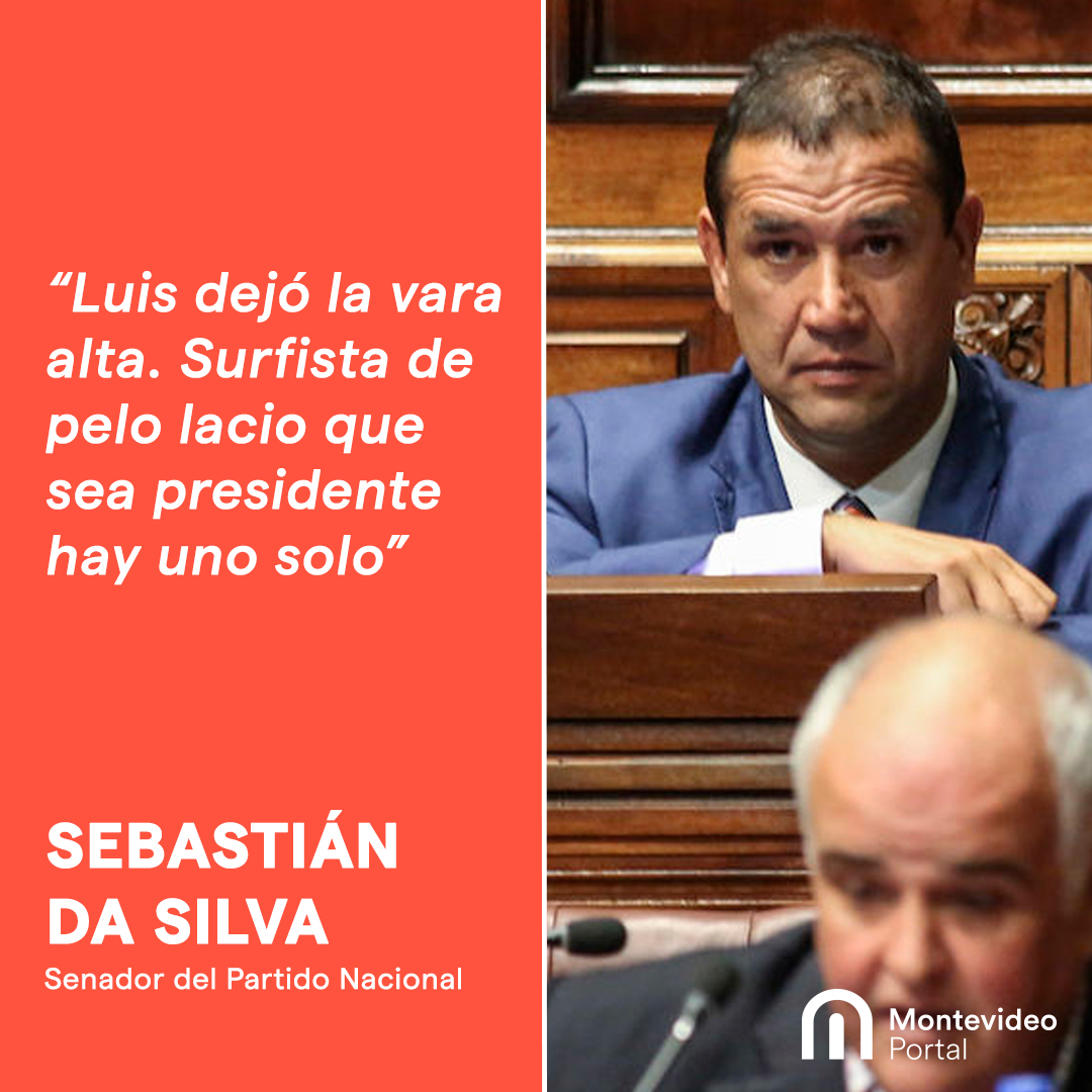 DA SILVA: “LUIS DEJÓ LA VARA ALTA. SURFISTA DE PELO LACIO QUE SEA PRESIDENTE HAY UNO SOLO”

El senador nacionalista analizó el escenario para las próximas elecciones y qué pasará luego de este gobierno; propuso traer “gente nueva”.