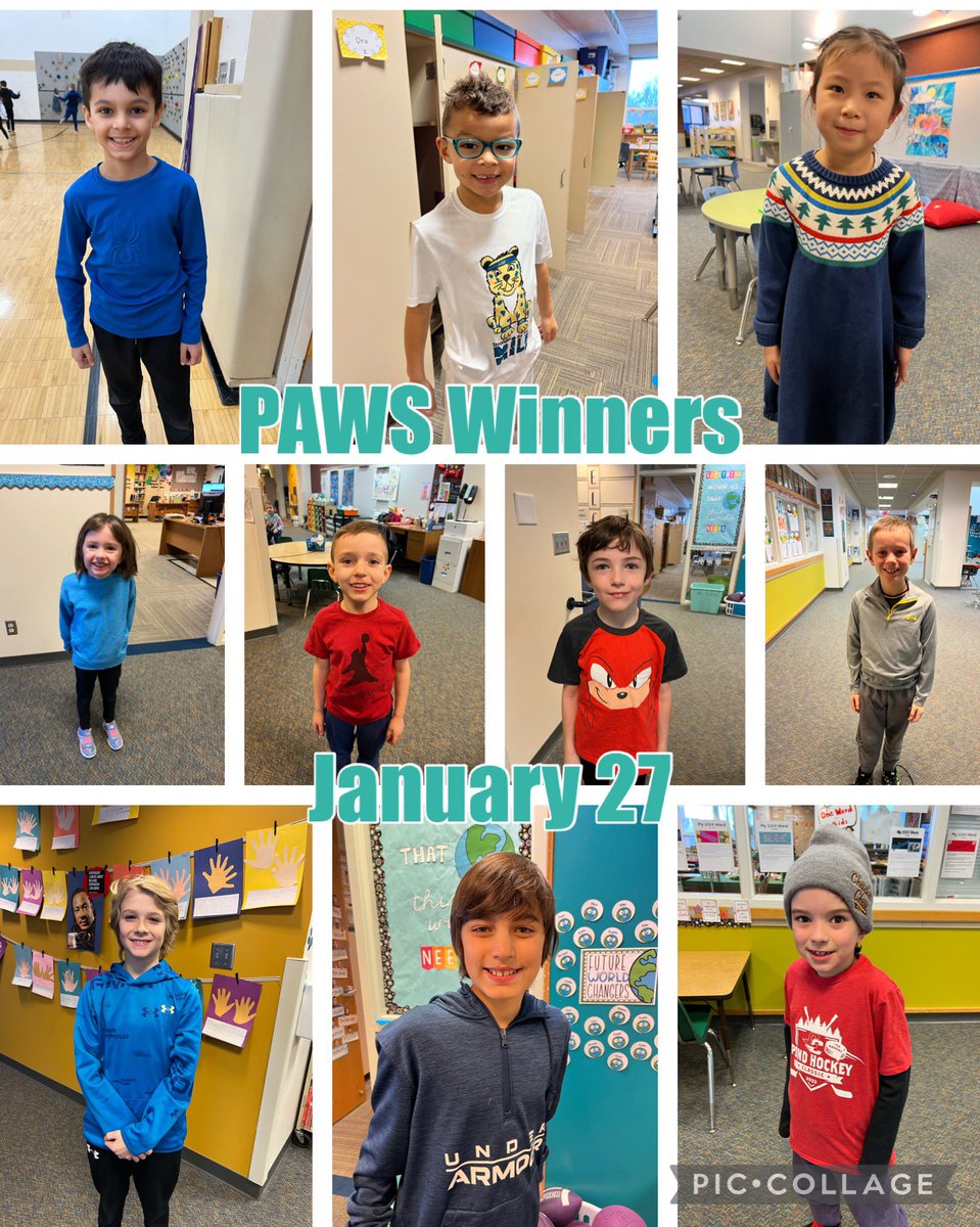 🐾PAWS Winners for January 27th🐾