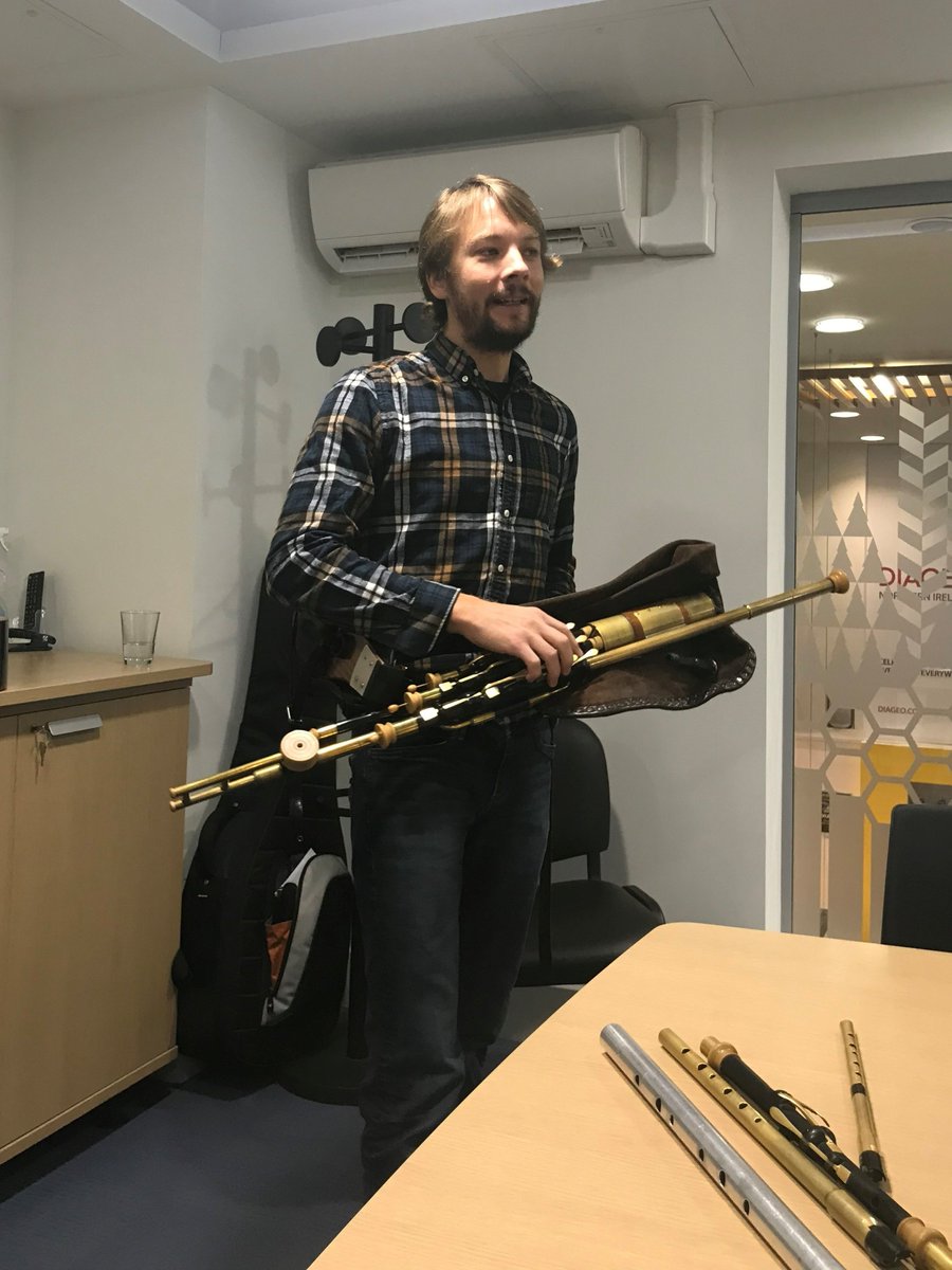 We had a lovely visit this week from Deirdre and Conor who popped in from <a href="/TradTrailBel/">Belfast Trad Trail</a> to tell us about their plans for the 2023 Belfast Traditional Music Trail starting again from Saturday 25th February🎻🎶