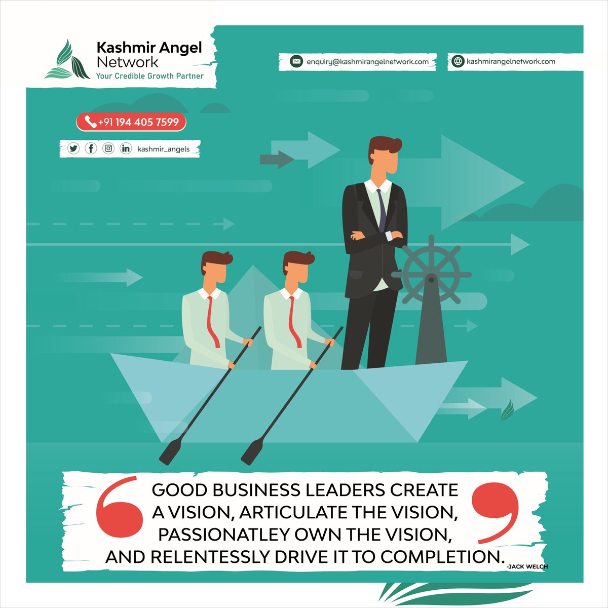 Kashmir_Angels's tweet photo. Be a Relentless Leader!
#Starups #angelfinancingnetwork #angelnetwork #KAN #angels #goodleadership #breakthestereotypes #businessideas #mentorship #acceleration #successstoryinthemaking #kashmirangelnetwork https://t.co/lI2Ubc3Dnb