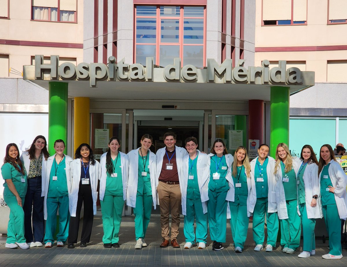 drrhughes's tweet photo. Study Abroad Students Complete 75 Hours of Shadowing in Spain - Well Done Blue Hens! #UDAbroad #UDwinter https://t.co/DGu9ov6n8E