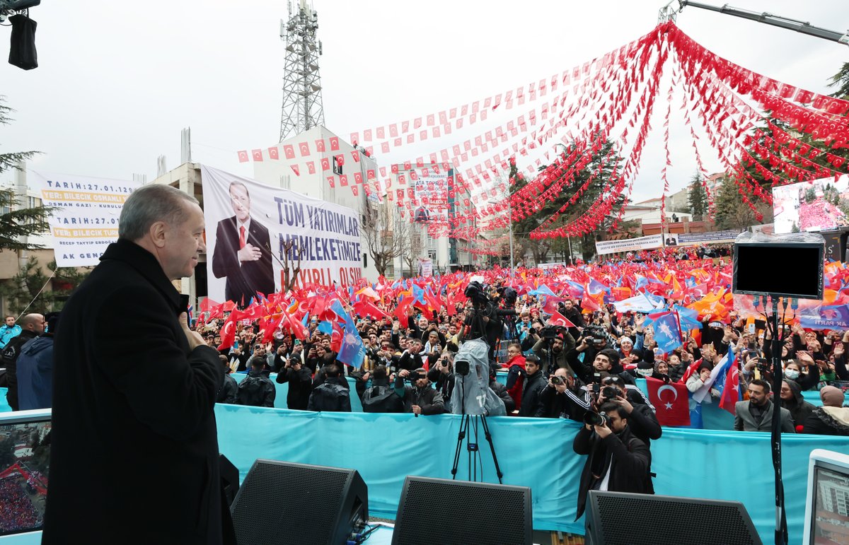 Bilecik, 14 Mayıs’ta şanına yakışır bir ses verecek… Teşekkürler Bilecik! 🇹🇷