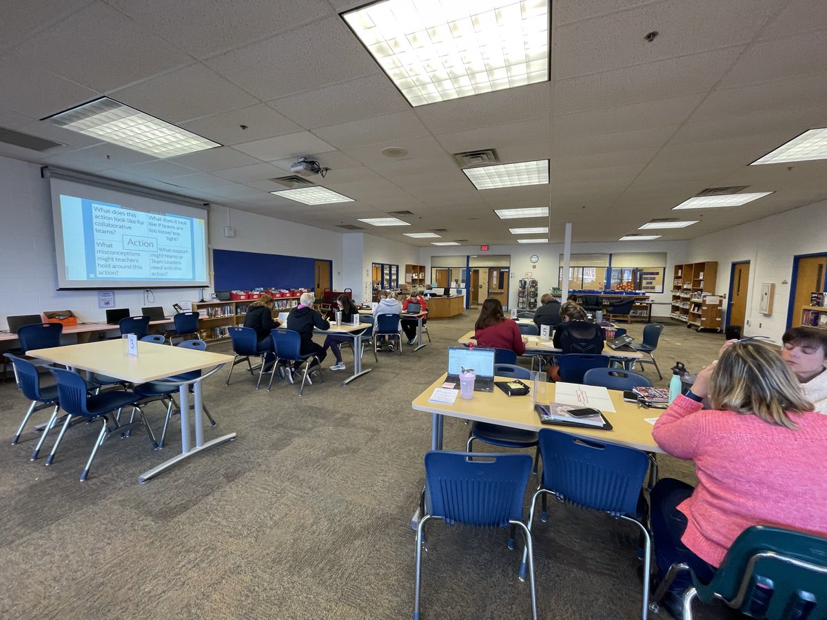 Team Leaders <a href="/DeerParkFCPS/">Deer Park Elementary</a> dive into the essential actions of PLCs and how to ensure we bring them into our CLTs