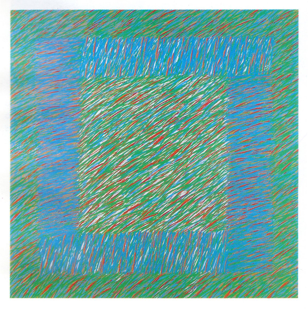 hauptbahnhof's tweet image. square by sean scully, acrylic on canvas, 206cm x 206cm #seanscully