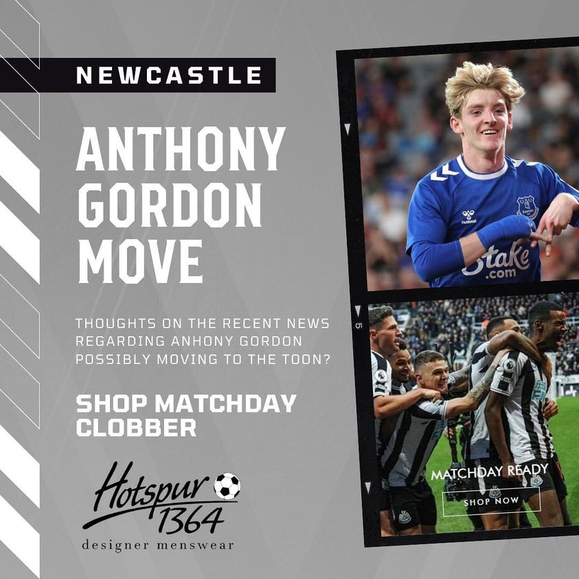 Thoughts on the recent news? Would you like to have him at the toon?
Shop with us for your match day clobber!
#shoplocal #shopmorpeth #shopalnwick #menswear #mensclothes #mensfashion #gant #menshoodie #shopnorthumberland #northumberland #morpeth #alnwick #newcastleunited #nufc