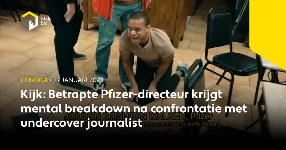 Een bijna ontploffende Pfizer-directeur, senaatsvragen aan CEO Albert Bourla en meer dan zeventien miljoen views op Twitter. De undercovervideo van Project Veritas maakt heel wat los, behalve in de reguliere media. Die zwijgen in alle talen.

➡️ bit.ly/3XZCapx

#Pfizer