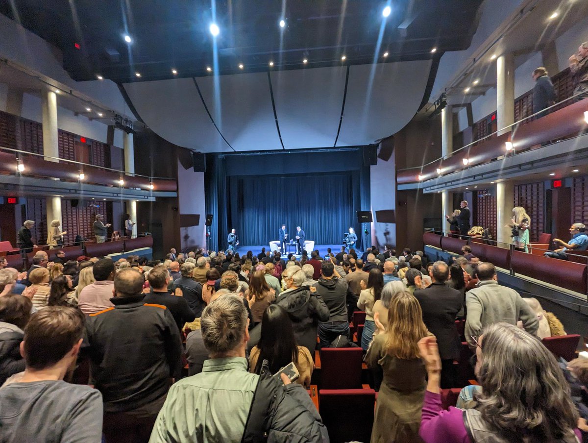 What a night! Thank you to everyone who joined us for TVO Today Live in Toronto yesterday for a thought-provoking discussion between <a href="/spaikin/">Steve Paikin</a> and <a href="/realBobWoodward/">Bob Woodward</a>.

The episode will be available to stream on TVO Today (tvo.org) and @TheAgenda YouTube on Feb 1.