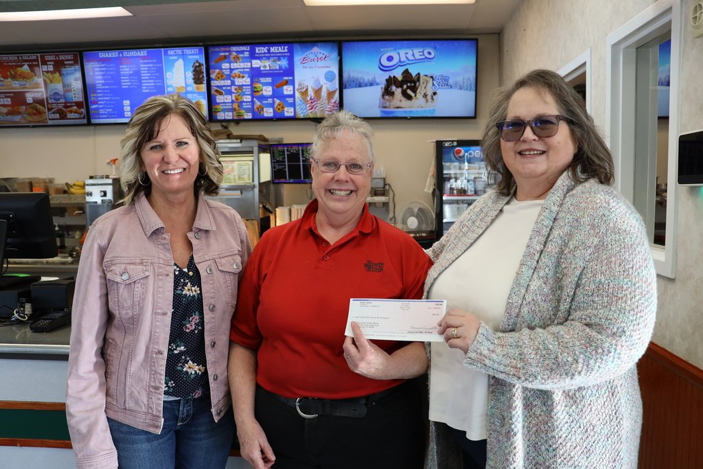 Wendy Stoker, owner of Cedar City's Arctic Circle, knows students cannot learn if they are hungry. Thanks to her generosity, 302 students no longer have delinquent lunch accounts. Through Arctic Circle's Arctic Cares program, she donated $952.80 to cover lunch needs.