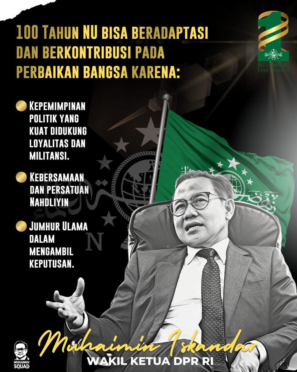 Muhammatarip2's tweet photo. @BagusMuhaiminS1 kehadiran dan pengalaman serta usia ,NU satu abad..sudah cukup matang https://t.co/6myaHIhgeI