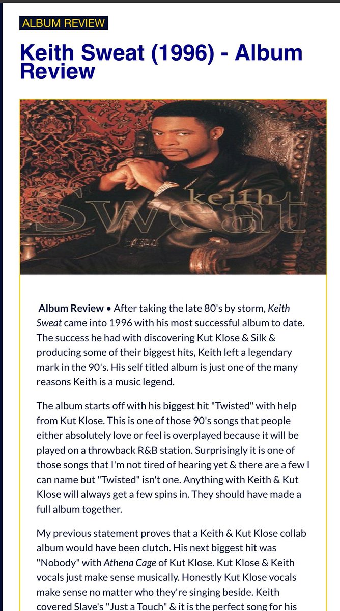 zumblemedia's tweet photo. Blackstreet &amp; Keith Sweat? Yea, go ahead &amp; hit that link for some 90s gems! #BlackOwnedBusiness #BlackTwitterNews #music #90s 

https://t.co/vwAWeG906e https://t.co/MRBxsbh0Yj