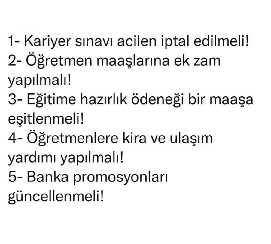 ogretmensitemiz's tweet photo. Acilen bu sorunlar düzeltilmelidir #SozOgretmenin https://t.co/wwMKIUmABK