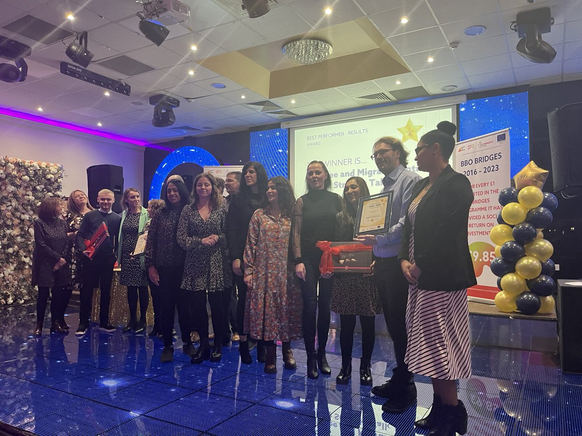 Best Performer Awards is taken by @Walsall_College :3rd Place. Sandwell Consortium :2nd place. And on first place are @RMCentre and @JustStraightTal 🌟