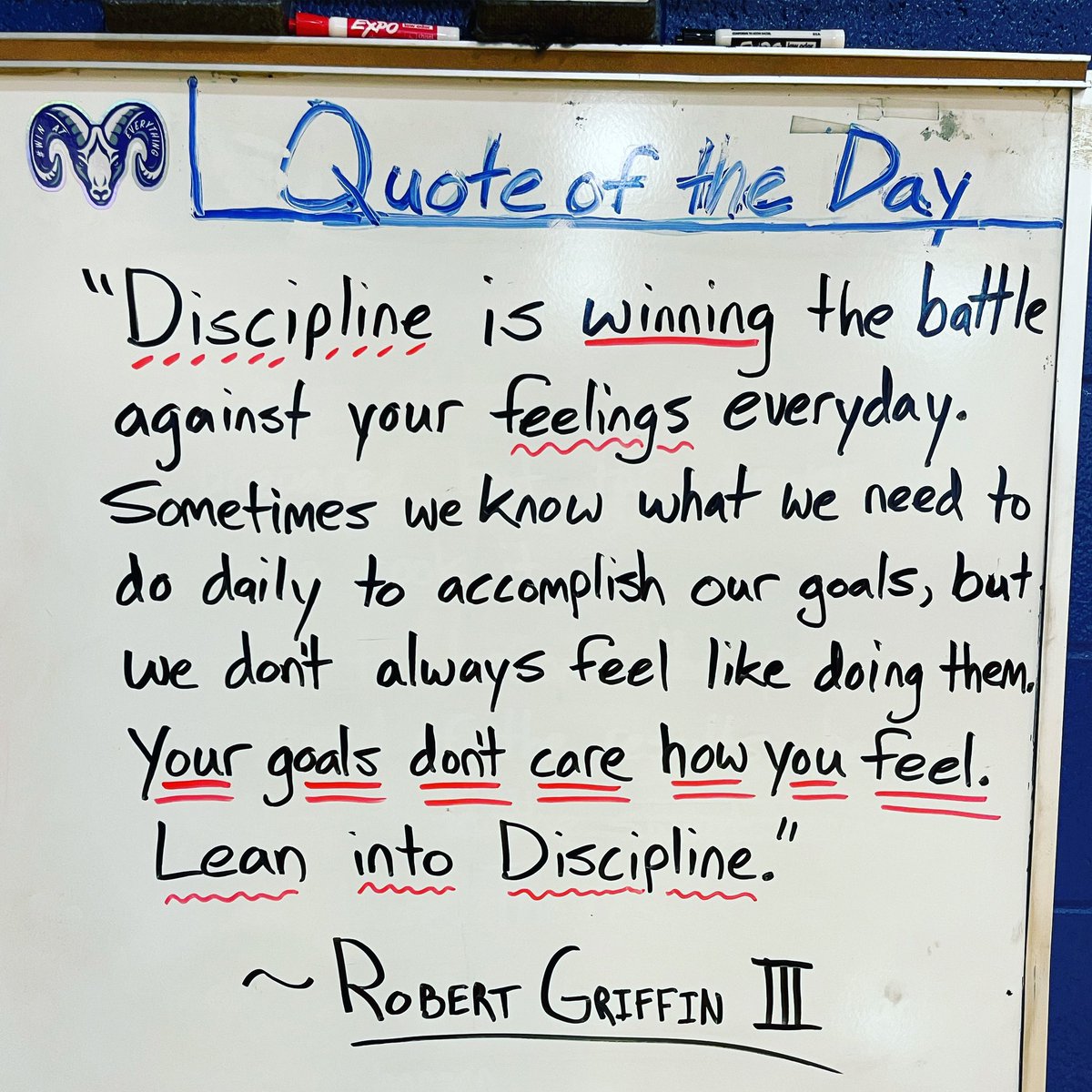 coach_jrob31's tweet photo. #BeDiscipline https://t.co/zakp8hkfWD